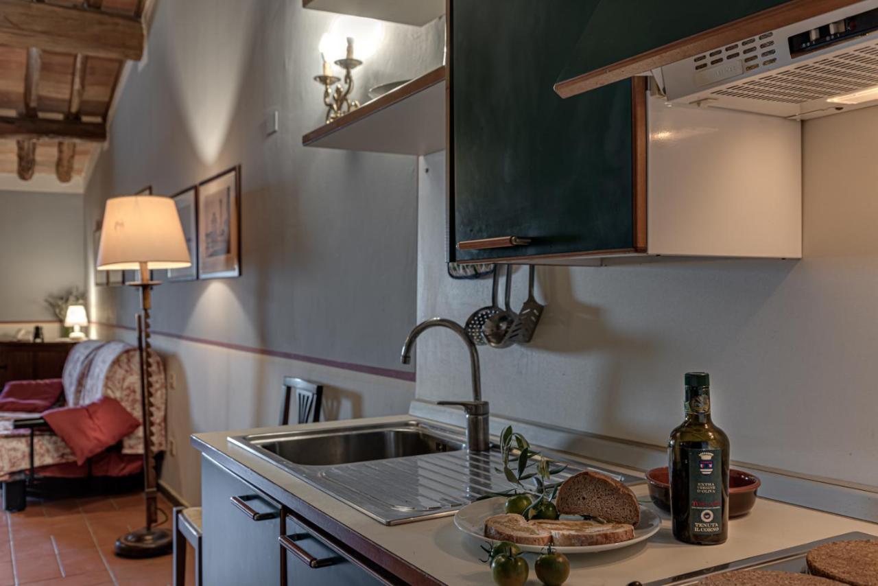 Tenuta Il Corno Agriturismo ซานกัสชาโน อิน วัลดีเปซา ภายนอก รูปภาพ